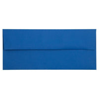 JAM Paper #10 Business Envelopes, 4 1/8 x 9.5, Presidential Blue, 1000 Pack (463916900B)-Presidential blue