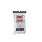 Rubbermaid Reveal Dual-Sided Microfiber Mop Refill - White-Removable, washable microfiber pad