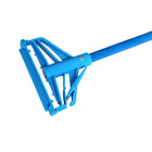 Globe Commercial Quick Release 54" Fiberglass Mop Handle -Comfortable lightweight material reduces fatigue