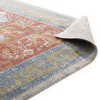 Modway Citlali Distressed Southwestern Aztec Area Rug - 8 ft W x 10 ft L - Multicolored-8