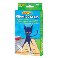 Edupress Pete the Cat On-the-Go Games (EP-2074)-Simple enough for even the youngest family member to participate, but engaging enough that older kids and adults will be purrrfectly happy to play, too
