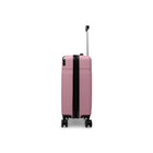 Bugatti Monaco 21.5" Hardside Carry-on Luggage - Vegan Leather Trim -  Pink-Reinforced top handles