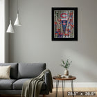 Montreal Canadiens Yesterday & Today Collage Frame - Framed Print - 28" x 36"-Ready to hang - arrives fully assembled