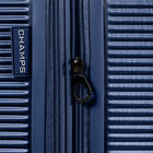 Champs Iconic II 20" Carry-on Luggage Case - Navy-Telescopic Handle