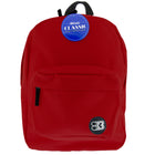 BAZIC Products Classic 17" Backpack - Burgundy - 2 Pack-Comfortably padded, adjustable shoulder straps and carrying handle