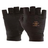 Impacto BG505 Half Finger Anti-vibration Glove Liner, Extra Large-Anti-impact and anti-vibration glove with air padding