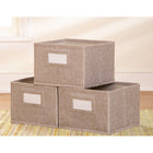 Guidecraft EdQ Essentials 36" 3-Shelf Open Storage - Natural-Single-sided storage unit features 3 open shelves