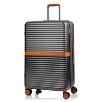 Champs - Vintage II 28 po Valise - Gris Foncé-Système d'expansion sur toutes les mallettes
