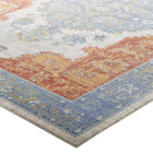 Modway Citlali Distressed Southwestern Aztec Area Rug - 4 ft W x 6 ft L - Multicolored-Stain Resistant / Easy To Clean