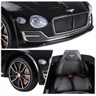 Aosom 12V Bentley GT Kids Electric Ride-On Car - Black-One button pressing to start 