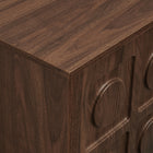 Modway Knox 71 Inch TV Stand - Walnut-9