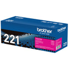 Brother TN221M Standard-Yield Magenta Toner Cartridge-Yields up to 1,400 pages