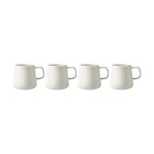 Maxwell & Williams 4-Piece Sala Mugs Set - White - 375mL-Dishwasher Safe
