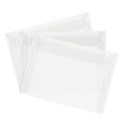 JAM Paper 9 x 12 Booklet Envelopes, Translucent Vellum Clear, 100 Pack (2851371g)-Opening: booklet