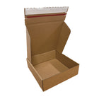 Reliabag - Boîtes d'expédition en papier kraft ondulé auto-adhésives - 11.5" x 11.5" x 3.75" - Paquet de 40-Léger, écologique, durable et robuste