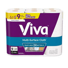 Viva Multi-Surface Cloth Choose-A-Sheet Paper Towels  - 6 Pack-6 Big Rolls = 9 Regular Rolls