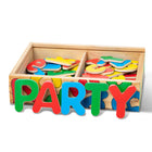Melissa & Doug - Lettres de l'Alphabet en Bois-Les lettres se rangent dans une boîte en bois pratique et robuste