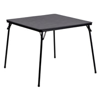 Flash Furniture Black Folding Card Table-Multipurpose Folding Table