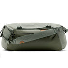 Peak Design Travel Duffle - 50 L - Sage-Weatherproof 100% recycled 600D Nylon canvas shell