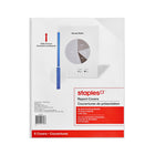 Staples Slide-Grip Report Cover - 6 Pack-No hole punching required