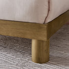 Modway Runa Wood Full Platform Bed - French Oak-Rubberwood Frame