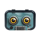 Zipit - Boîte de Rangement Recyclée - Motif robot gris-Garantie du fabricant à vie limitée