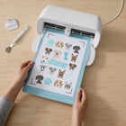 Cricut Waterproof 8.5" x 11" Sticker Set - White - 6 Pack-5