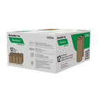 Cascades PRO Perform Briopack - Rouleau d'essuie-mains en rouleau - 1 pli - 205 pi - Brun - Paquet de 12-Fabriqué à partir de fibres 100 % recyclées – Certifié FSC