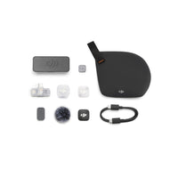 DJI Mic Mini 2 Wireless Microphone Kit with Transmitter, Multi-Receiver and Charging Case-Lightweight & Versatile, Compact Storage