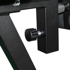 Soozier Weight Bench with Squat Racks - Leg Developer - Weight Plate Stand-Weight bench with padded seat and backrest for added comfort 