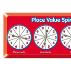 Kagan Publishing Place Value Spinners -Start with the Ones spinner and watch your students work their way up to the Tens, Hundreds, then Thousands