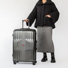 Air Canada Tokyo 28" Hardside Check-In Spinner Luggage  - Black-8 Spinner wheels