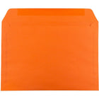 JAM Paper - Enveloppes lisses Brite Hue en papier recyclé de format invitation, 9 x 12 po, orange, 100 par paquet-Taille : 9 x 12 po