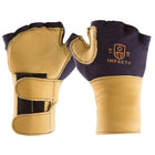 Impacto 704-20 Fingerless Impact Glove W/wrist Support, Large-Anti-impact and anti-vibration glove with wrist support