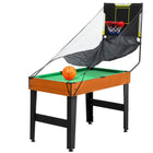 Soozier 5-in-1 Multi Game Table-Enjoy 5 games on one table, easily switching for endless family fun