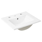 Modway - Chaucer 18" Vanette de salle de bain - Oak White-Stratifié à grain de bois