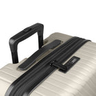 Bugatti Berlin 25.50" Hardside Medium Check-In Luggage - Cream-Smooth Maneuverability with 8 dual 360° spinner wheels