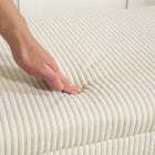 HOMCOM 44 Inch Storage Ottoman Bench with Lid and Legs - Beige-Colour: Beige