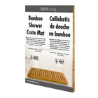 BIOS Living Bamboo Shower Crate Mat -6