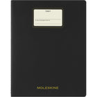 Moleskine Student Ruled XXL Soft Cover Journal - 8.5" x 11" - Black-The paper of this moleskine object is made of material from well-managed, fsc-certified forests and other controlled sources
