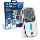 Arctic Air Pocket Small Portable Fan with 3 Adjustable Speeds-Powerful, personal air cooler: pocket size 3 speed fan uses air cooling jets plus hydro chill technology to turn hot, dry air into a cooler, refreshing breeze