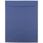 JAM Paper 10 x 13 Open End Catalog Envelopes with Gum Closure - Presidential Blue - 50 Pack (263919489I)-Presidential Blue Open End Catalog Envelopes