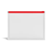 Staples Poly Zip Envelope - Letter Size - Assorted Colours-Fits letter-sized documents, multi-page paperwork, invoices, contracts, presentation materials and more