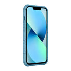 Mellow Compostable Bio Case for Apple iPhone 13 mini - fiji blue-6' Drop-Tested - Reinforced corners compress on impact to absorb and disperse shock.
