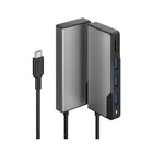 ALOGIC - Hub USB-C 5-en-1 Fusion CORE V2-Augmentez l'espace de votre écran Ultra HD avec le Fusion. Connectez vos appareils USB-C au port HDMI pour dupliquer ou étendre des écrans externes, comme des téléviseurs, des moniteurs ou des projecteurs. Les ports USB-C (USB 3.1 Gen 1) et USB-A (USB 3.0) du Fusion offrent des vitesses de transfert de données de 5 Gbit/s, soit 10 fois plus rapides que la norme USB 2.0, pour transférer et accéder à du contenu multimédia comme des fichiers vidéo, des albums et des pod