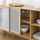 Modway Kurtis 59" Sideboard - Oak-Sturdy Wood Legs