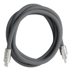 Helix - Câble USB-C en silicone GripCord 4 pieds - Gris-Concu Pour Etre Flexible, Fabrique Pour Durer