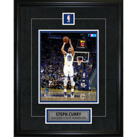 Steph Curry Pin & Plate Warriors - Framed Print - 16" x 20"-Premium 8x10 framed