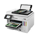 Canon - Imprimante sans fil tout-en-un MegaTank GX7120 - blanche-Imprimez jusqu’à 6 000 pages en noir et blanc et 14 000 pages en couleur avec un seul jeu d’encre