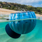 Speaqua Barnacle X Portable Waterproof Bluetooth Speaker with Built in Storage - Tidal Blue-9